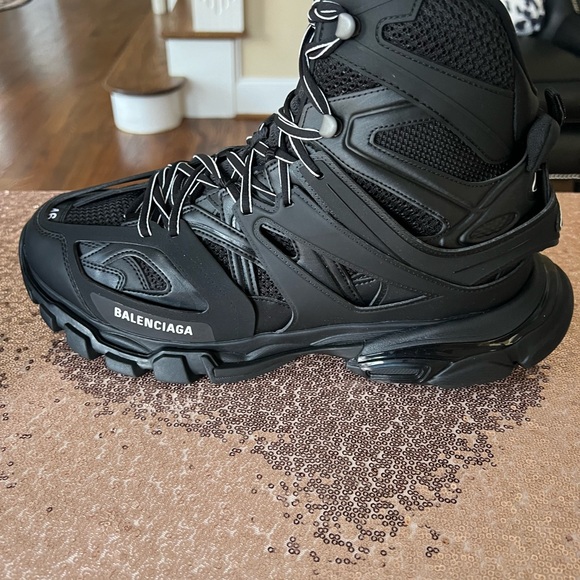 Brand New Black Balenciaga Sneakers size US 13 - Picture 8 of 8